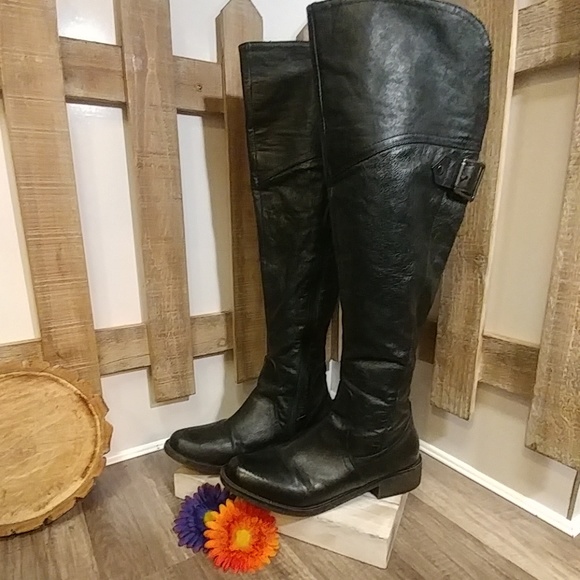Steve Madden Shoes - Steve Madden Black Over the Knee Boots